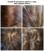 Spray per capelli con peptidi