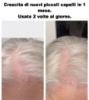 Spray per capelli con peptidi