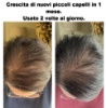 Spray per capelli con peptidi