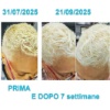 Spray per capelli con peptidi